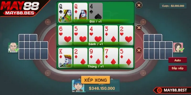 Cách tăng tỷ lệ thắng trong bài Mậu Binh online