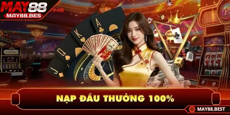 Ưu đãi khủng với mức thưởng hoàn lên đến 100%